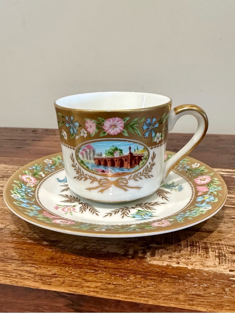 Royal Cornwall Imperial Collection Limited Edition Demitasse Cup & Saucer